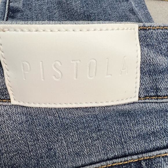 NWT Pistola Jeans Women's Size 26 Blue Aline High Rise Skinny Huntington Beach - Picture 10 of 13